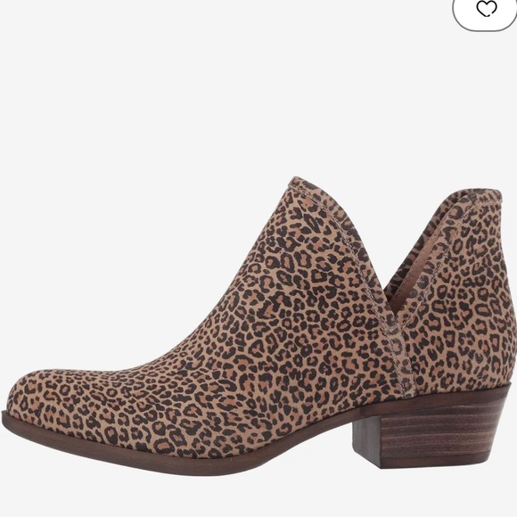 Prwnd Lucky Brand Baley 2 SKU 9281085 ankle booties size 9 leopard print - Picture 3 of 8